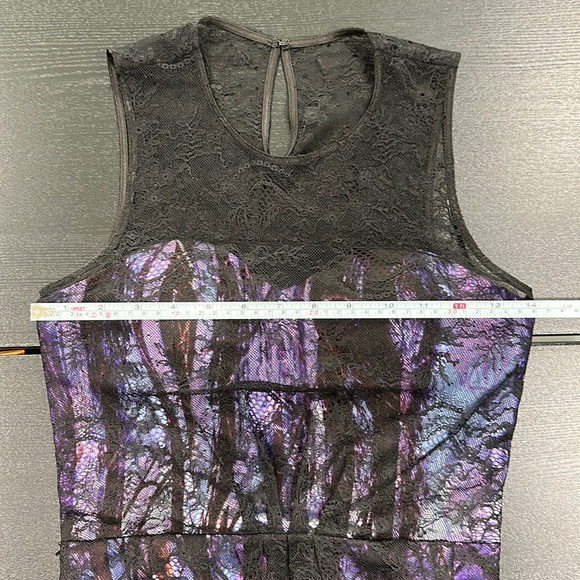 Bebe Lace Overlay Maxi Dress - 4 - Picture 16 of 16